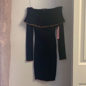 Off the shoulder dress